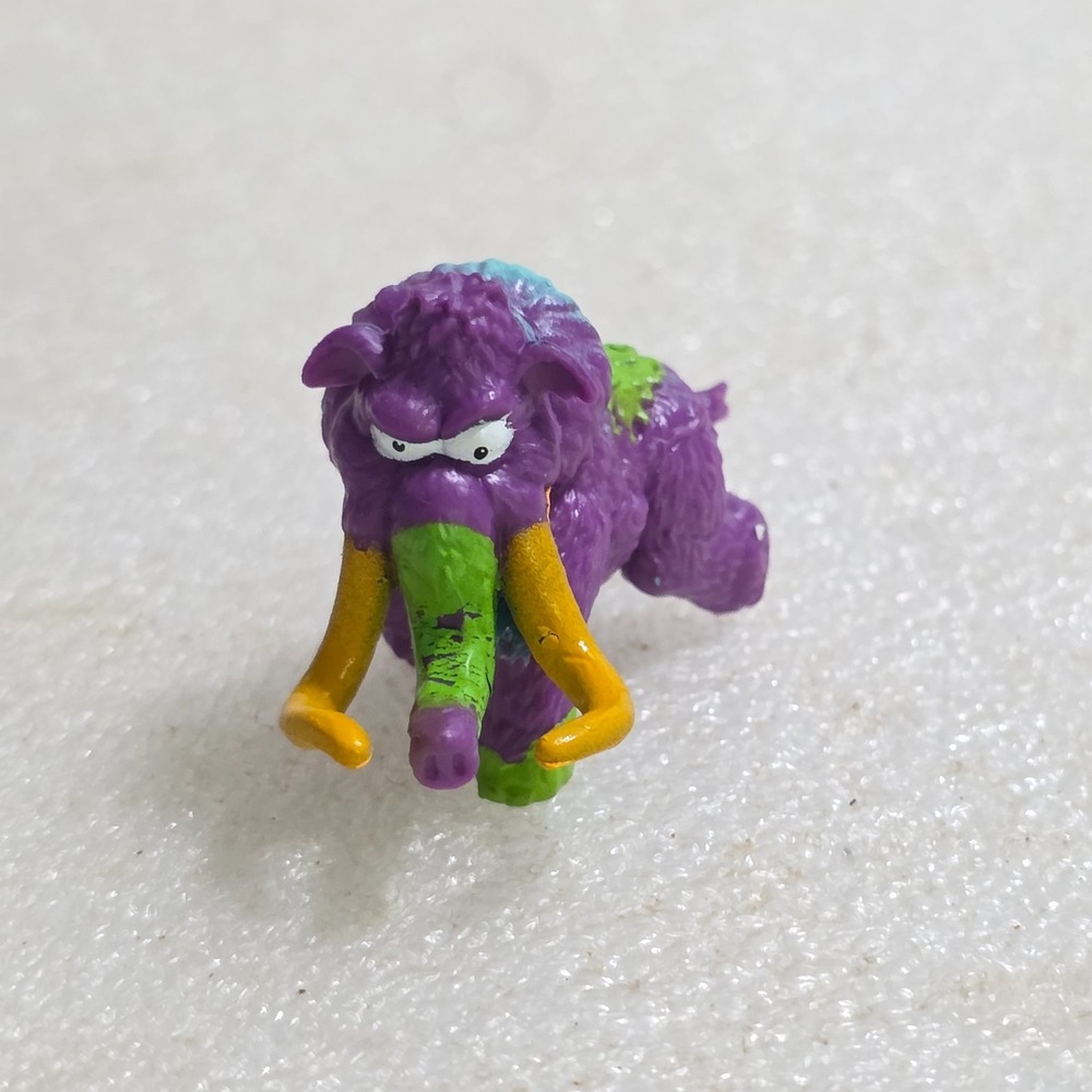 Zuru Smashers Dino Ice Age Series 3 Woolly Mammoth purple collectible figure 1"